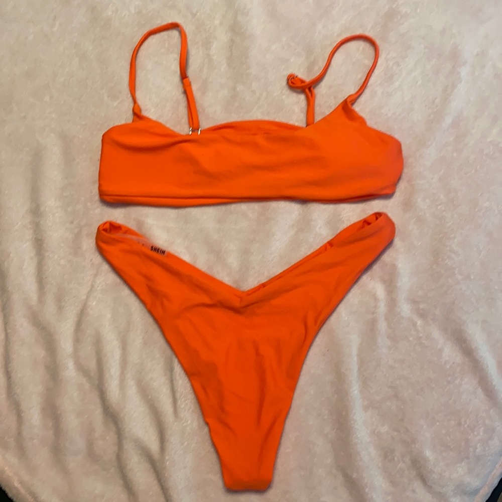 Orange bikini